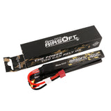 Gens ace 25C 1500mAh 3S1P 11.1V Nunchuck 3X Airsoft Gun Lipo Battery with T Plug