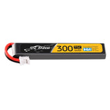 TATTU 300mAh 75C 3.8V 1CELLS  1.14Wh Lipo Battery Pack with JST Plug for micro drones