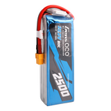 Gens ace 2500mAh 22.2V 80C 6S1P Lipo Battery Pack with XT60 plug