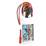 Gens ace G-Tech Soaring 450mAh 7.4V 30C 2S1P Lipo Battery Pack with JST-SYP Plug