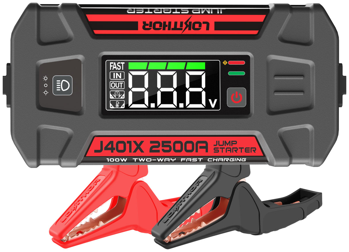 Lokithor 2500A 12V 74Wh Lithium Low-Temperature (-40?) Jump Starter