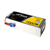 Tattu 11000MAH 22.8V HV 25C 6S1P Lipo Battery Pack with EC5 Plug