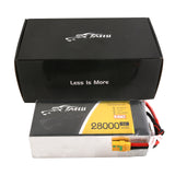 Tattu NMC 28000mAh 22.2V 5C 6S1P Lipo Battery Pack with XT90-S plug