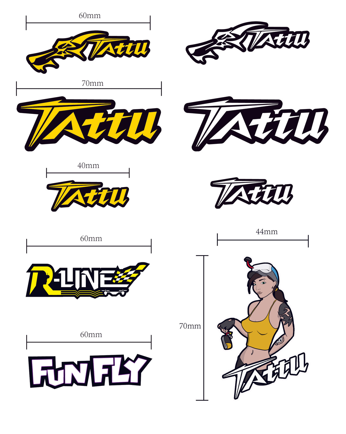 TATTU Sticker