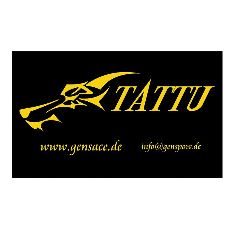 Tattu banner with 2.5m